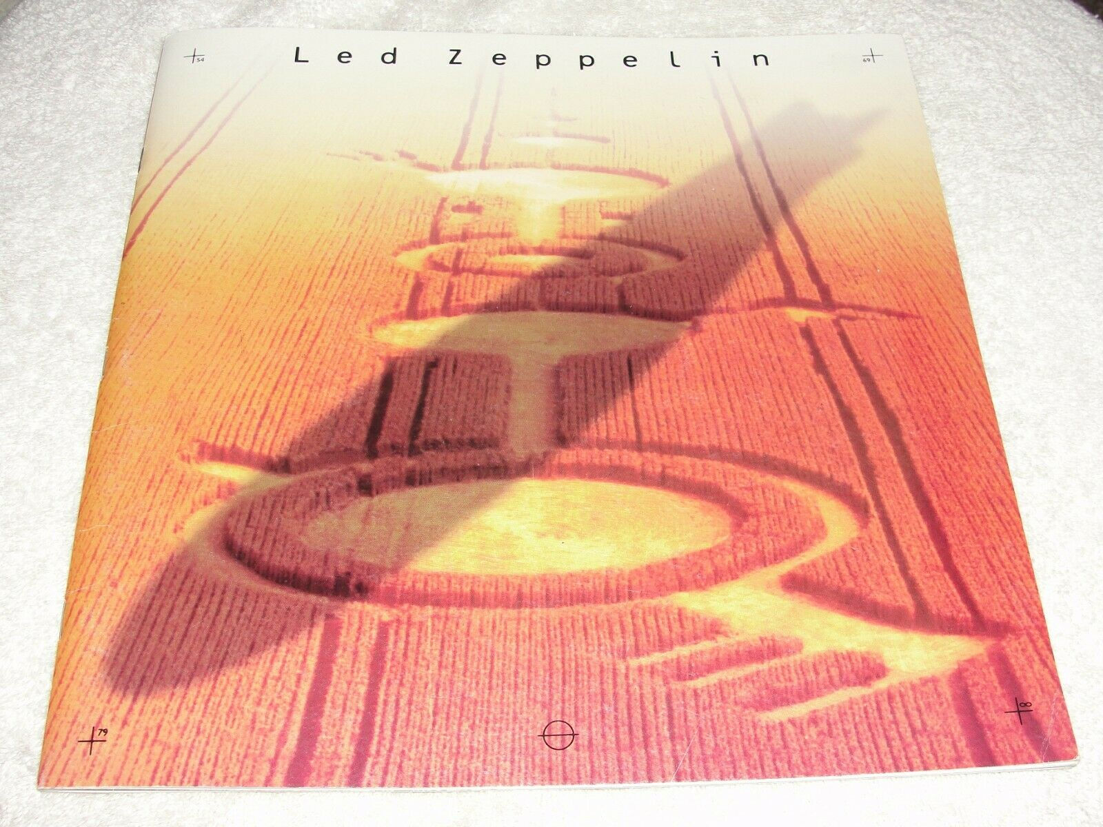 Led Zeppelin Box Set Booklet ( 1990 Atlantic Recording Corp. 82144 ) (No Media)