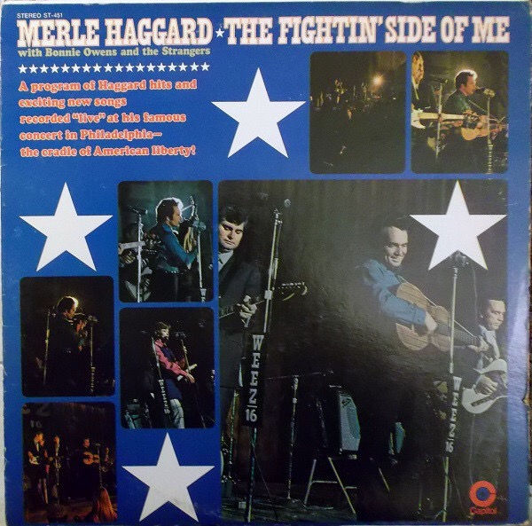 Merle Haggard With Bonnie Owens And The Strangers ‎– The Fightin' Side Of Me