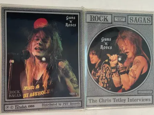 Guns N' Roses – The Chris Tetley Interviews (x2  7" Pic Discs)