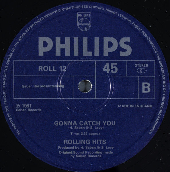 Rolling Hits – Medley (1981 UK 12")