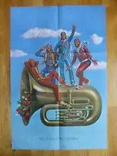 Original 1978 THE BEE GEE's & PETER FRAMPTON The Lonely Hearts Club Band  Poster | JR's Vinyl Records