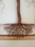 Thumbnail: Copper Tree on White 21"×18"