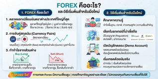 Forex คืออะไร และวิธีเริ่มต้นสำหรับมือใหม่ในตลาดเงินออนไลน์