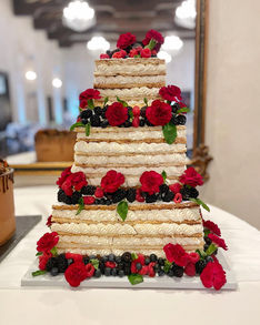Milli Foglie Wedding Cake