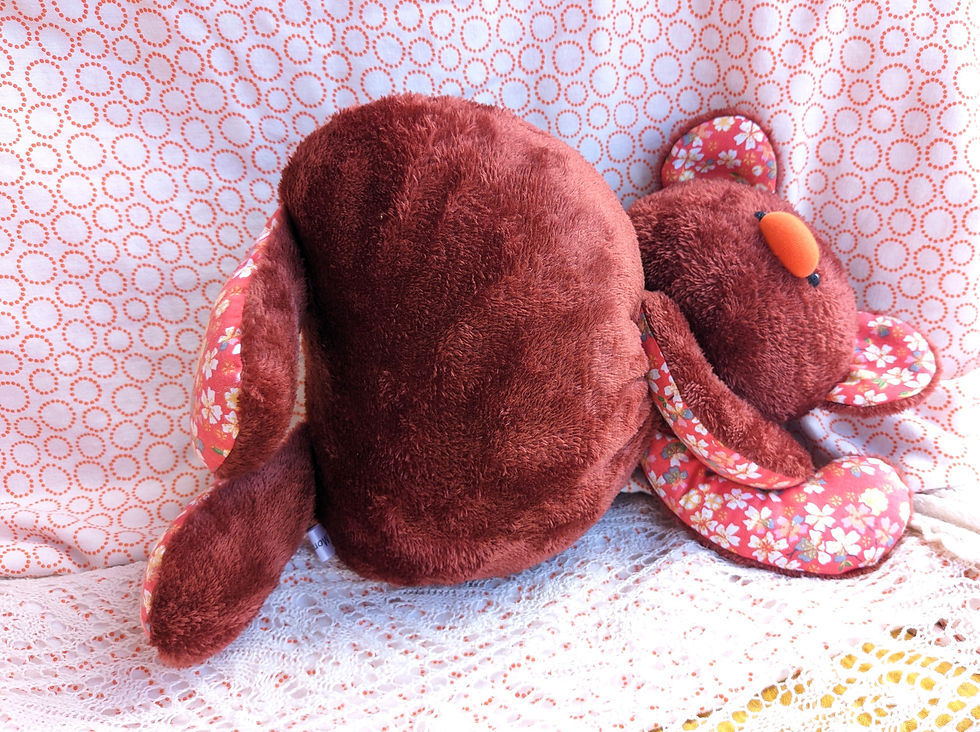 Miniature : Mounours Papitchou Ambroise (Oeko-Tex)