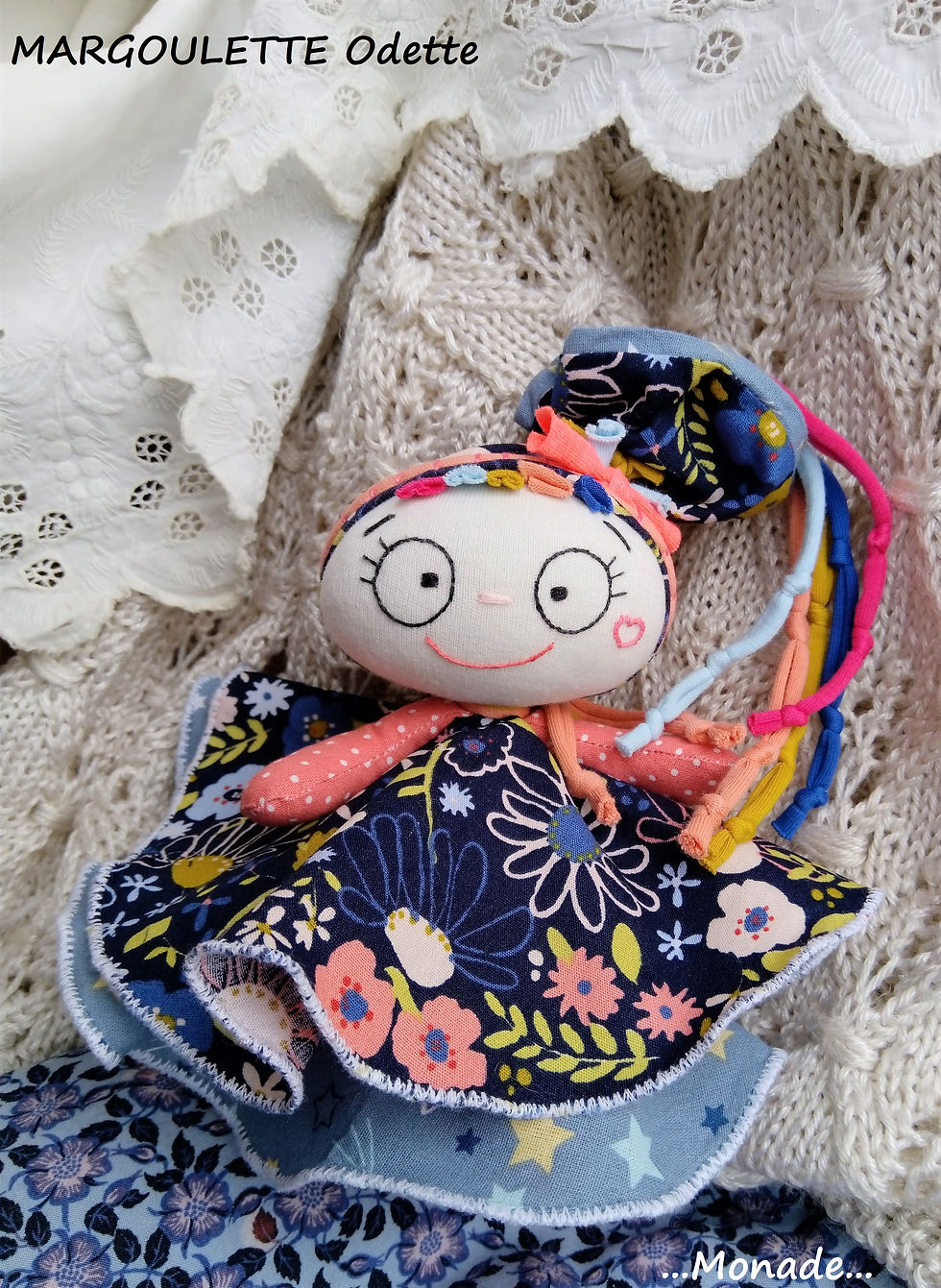 Miniature : (Petite) Margoulette Odette (OekoTex)