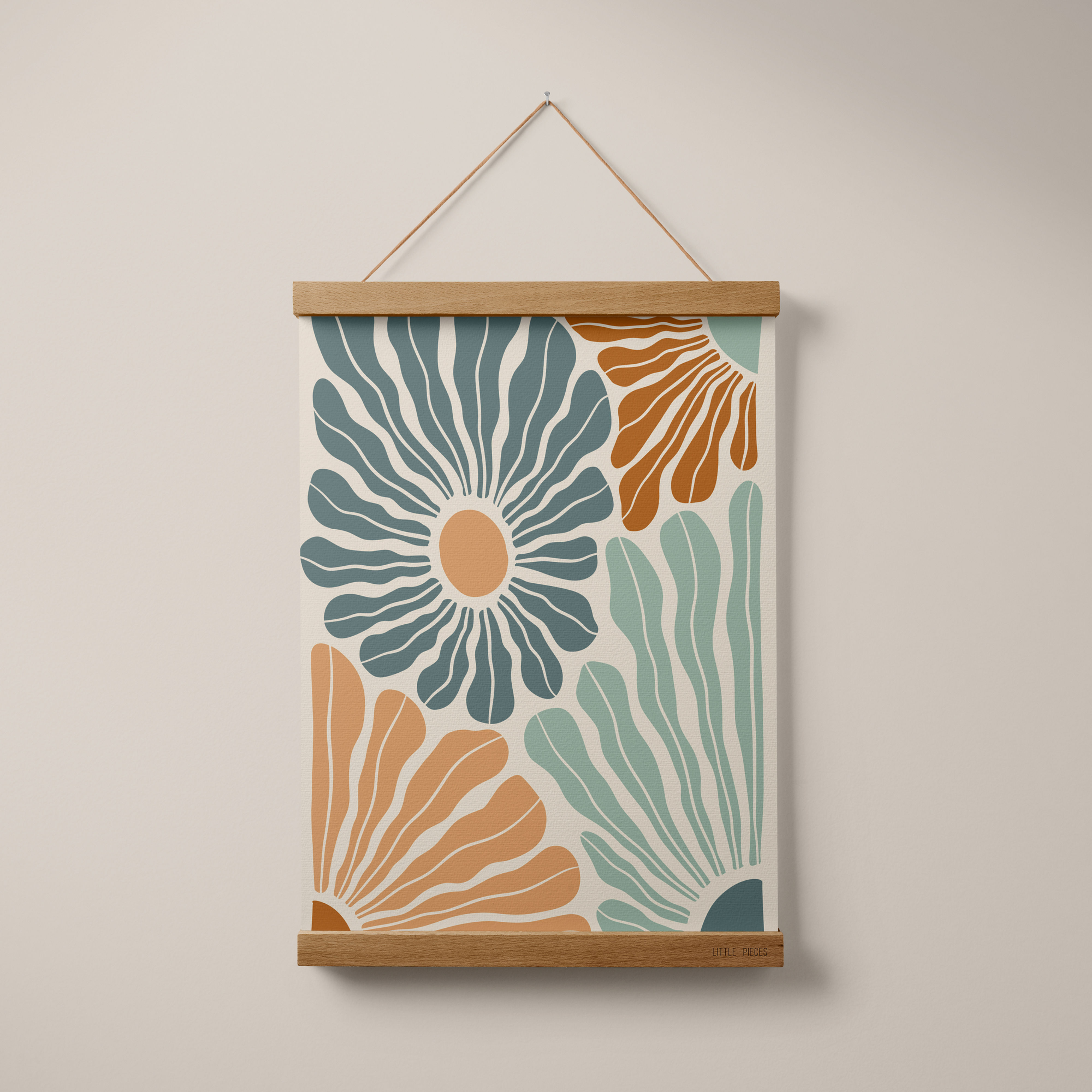 הדפס פרחי וינטג' 01 | יריד החלומות