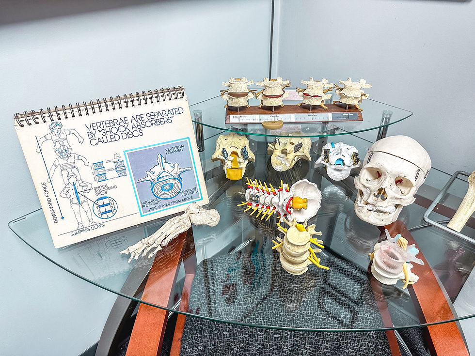 Visual aids at Crest Hill Clinic