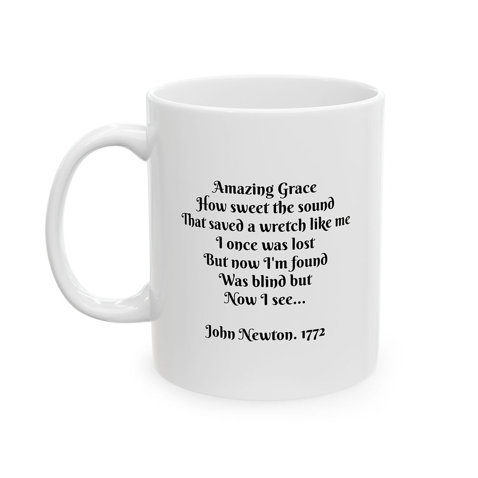 Thumbnail: Amazing Grace Ceramic Mug, 11oz, 