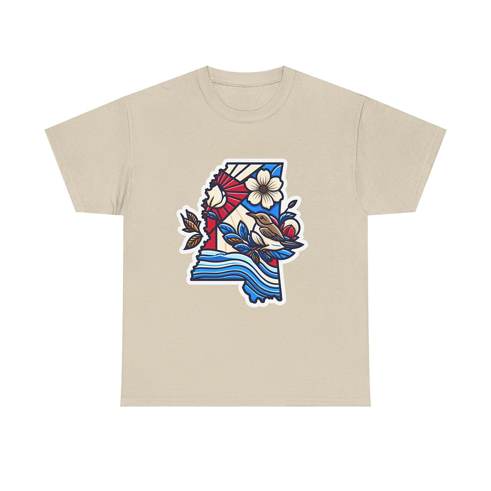 Thumbnail: Mississippi T-Shirt - State Of Mind Series