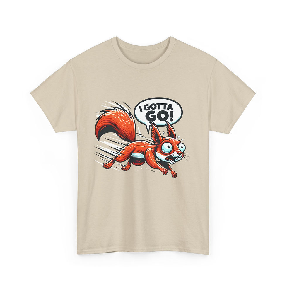 Thumbnail: Humorous Squirrel I Got To Go