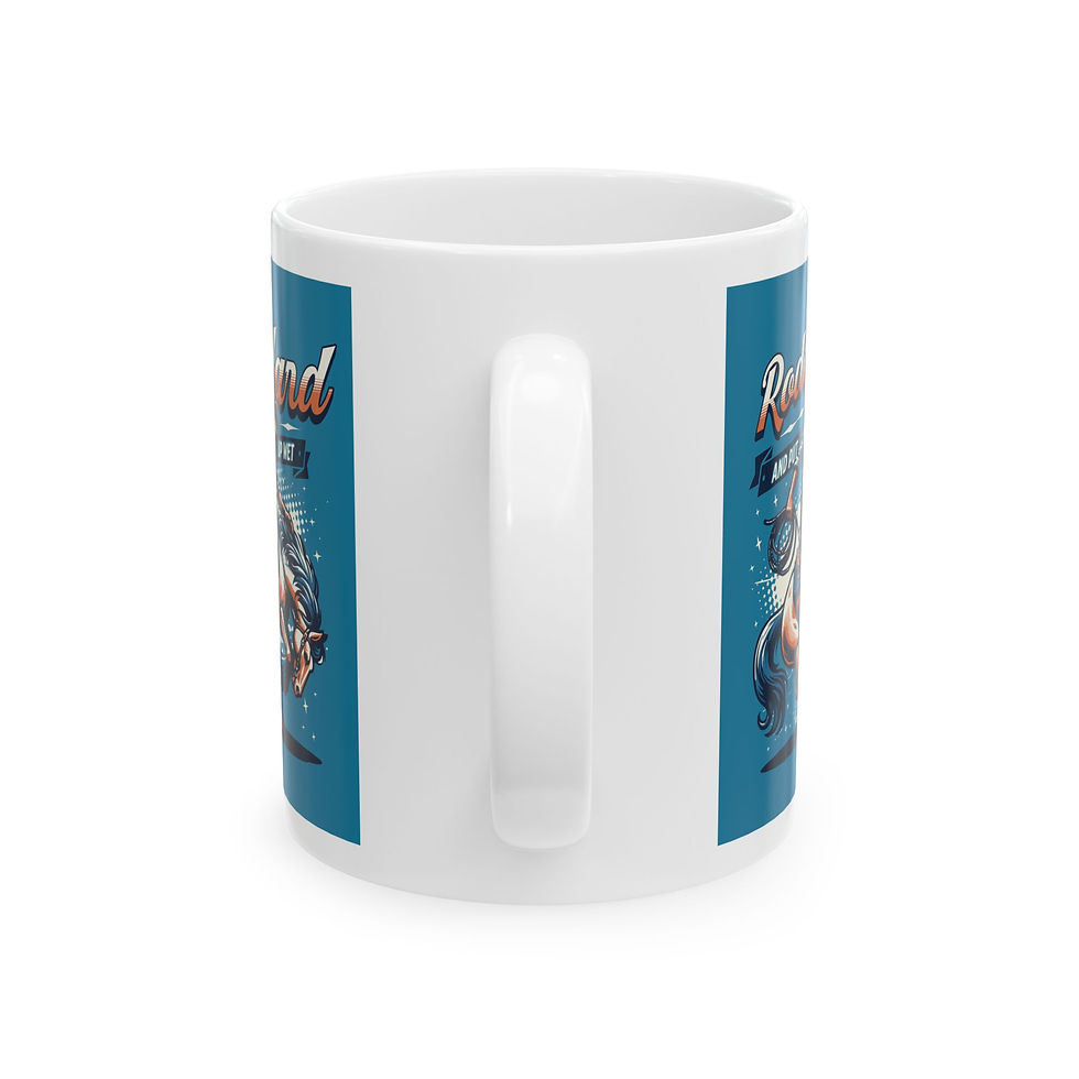 Thumbnail: Rode Hard And Put Up Wet Mug, 11oz