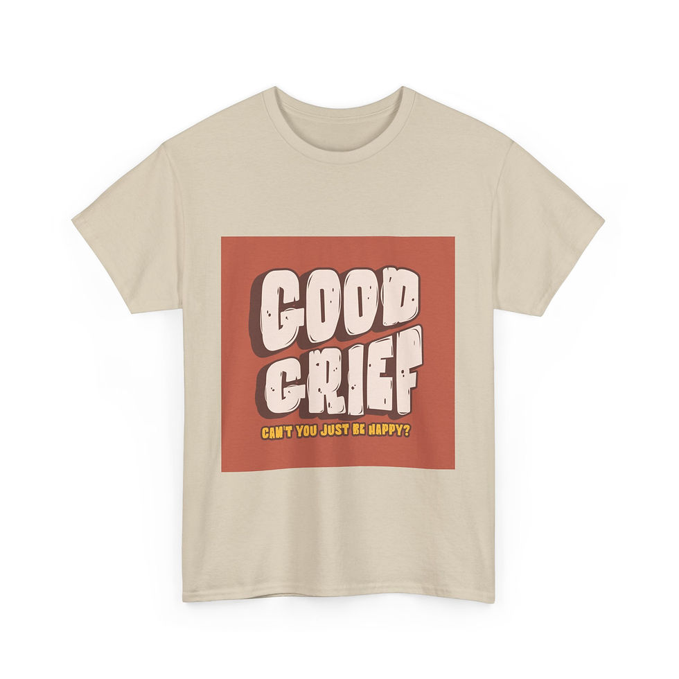 Thumbnail: Good Grief Unisex Heavy Cotton Tee