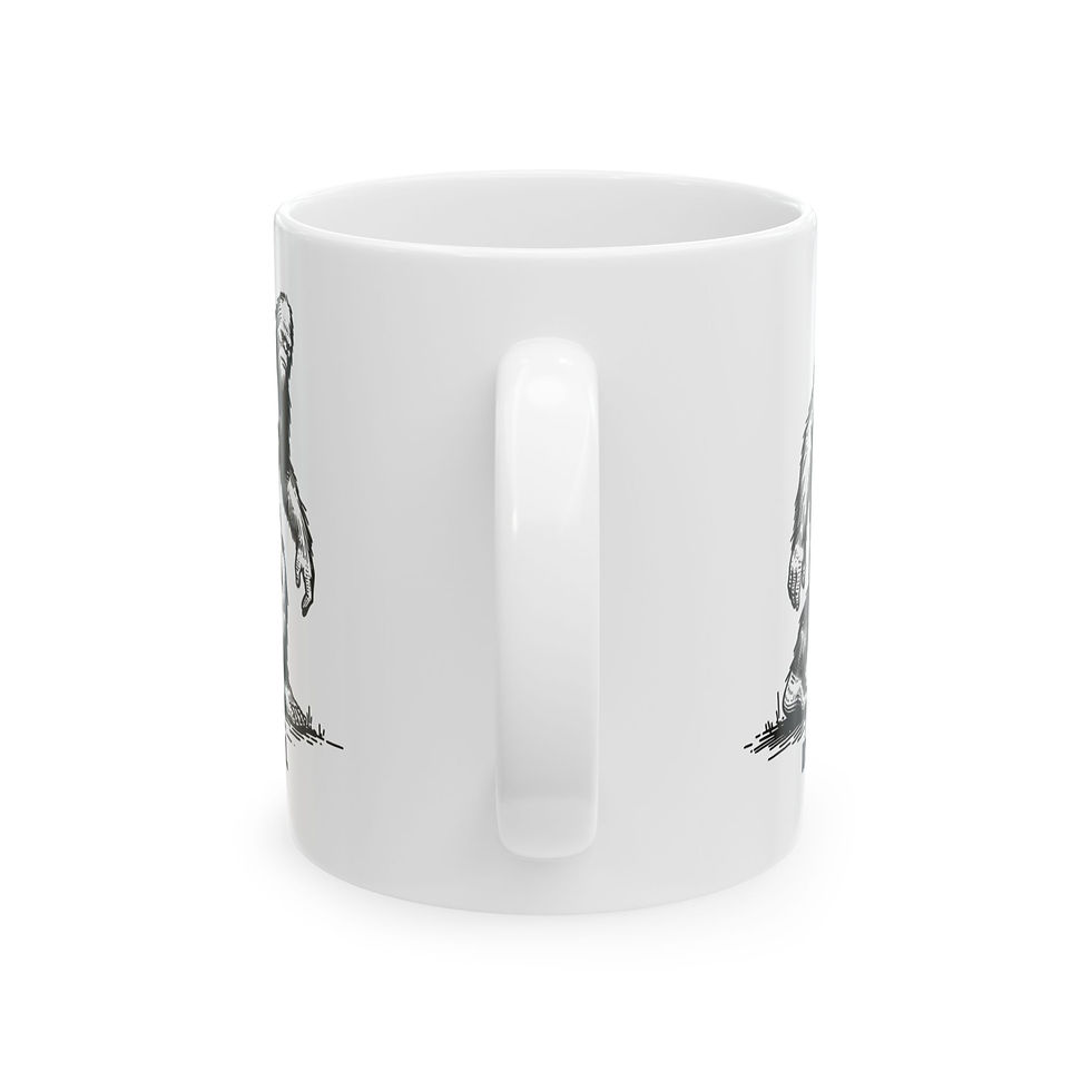 Thumbnail: In Search Of A Woman Who Likes Hairy Men 11oz Mug