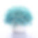 Babysbreath White/Orange/Tiffany blue/Blue