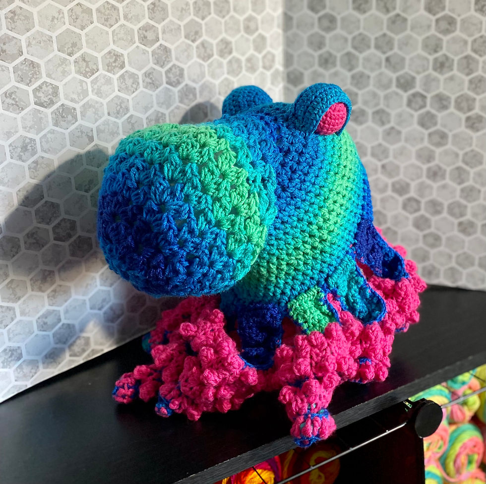 Thumbnail: Cool stripes Kraken Hat