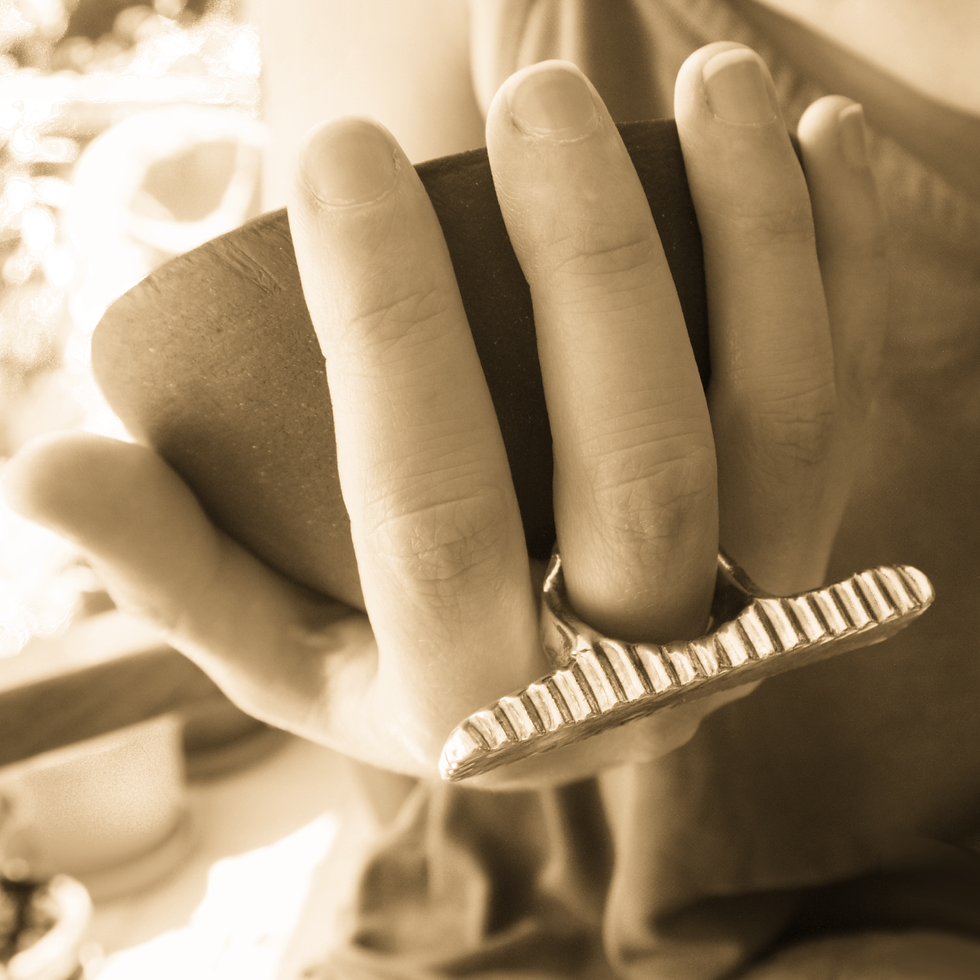 תמונה ממוזערת: Francobollo silver-coated ring