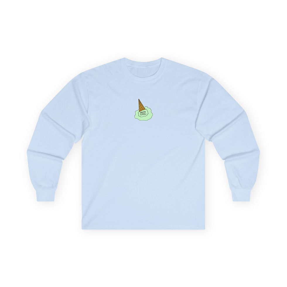 Thumbnail: pretty cool ice cream long sleeve tee