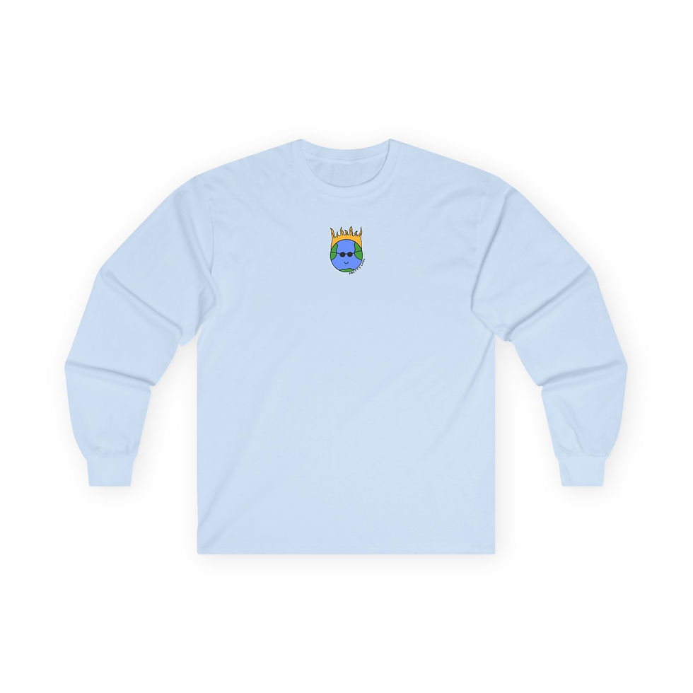 pretty cool world long sleeve tee