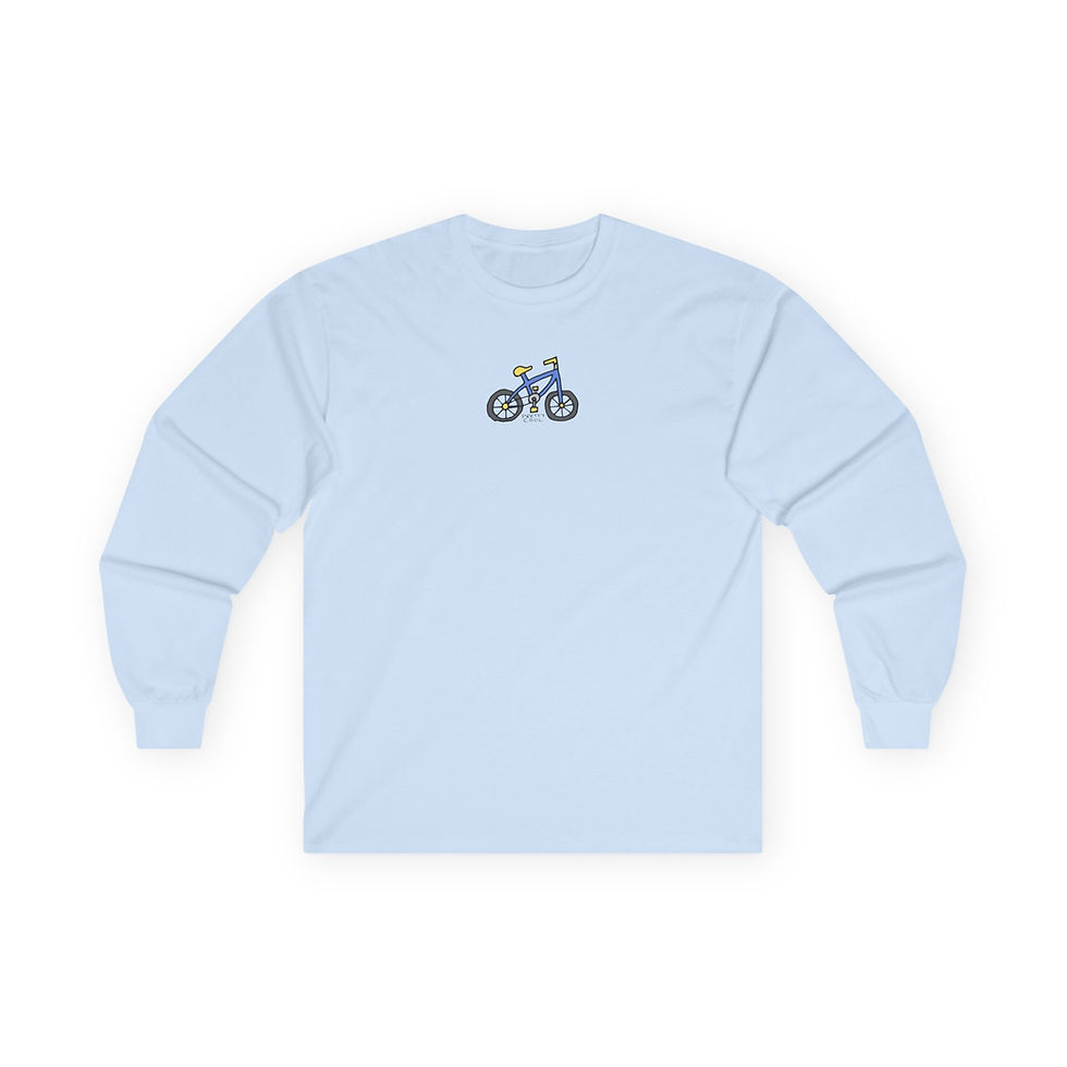 pretty cool bike long sleeve tee