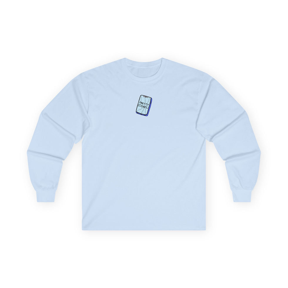 pretty cool phone long sleeve tee
