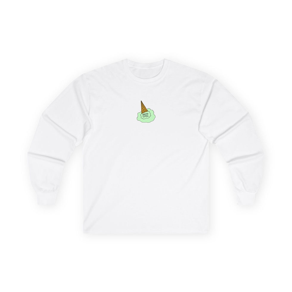 Thumbnail: pretty cool ice cream long sleeve tee