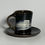 Thumbnail: Slip Decorated Espresso Cup and Saucer