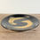Thumbnail: Dinner Plate, Thrown, handmade, studio pottery, slipware, terra cotta, St Ives Cornwall