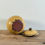 Thumbnail: sugar jar, honey jar, slipware, hakeme, handmade, thrown, studio pottery, high fired terra cotta, St Ives, Cornwall