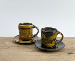 Espresso Cups and Saucers
