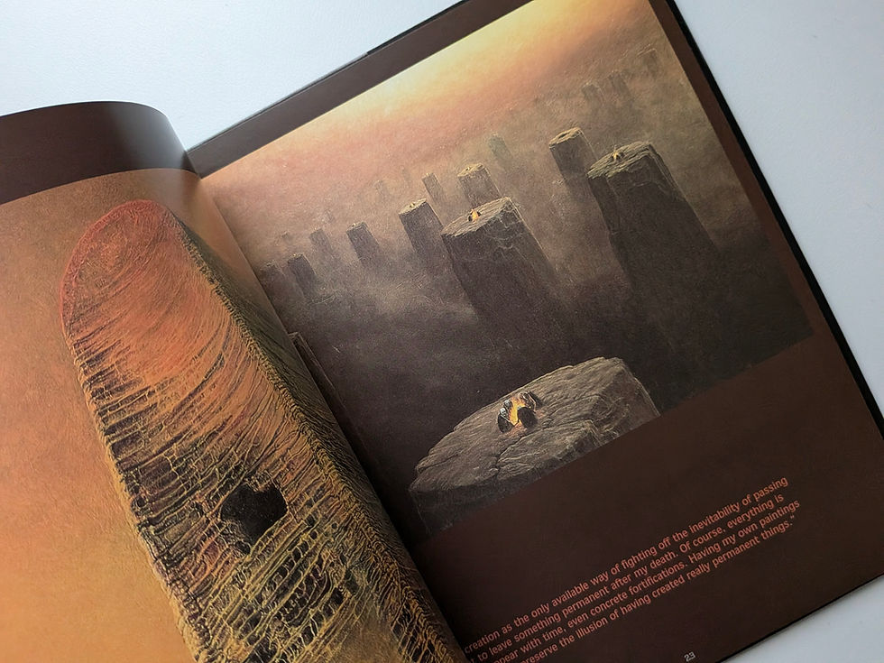 Thumbnail: THE FANTASTIC ART OF BEKSINSKI / Zdzislaw Beksinski