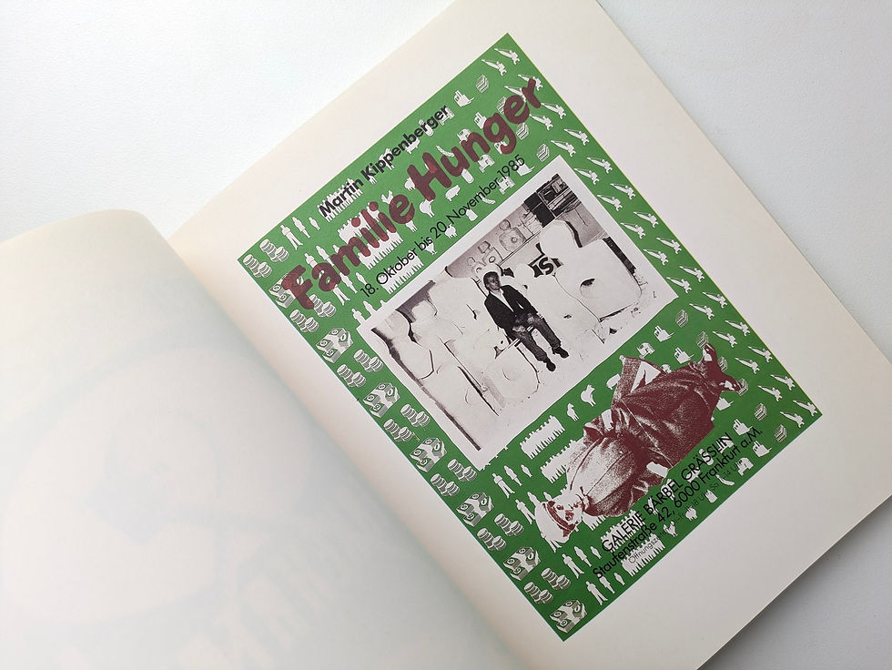 Thumbnail: Kippenbergerweg 25-2-53 Plakte 1 / Martin Kippenberger