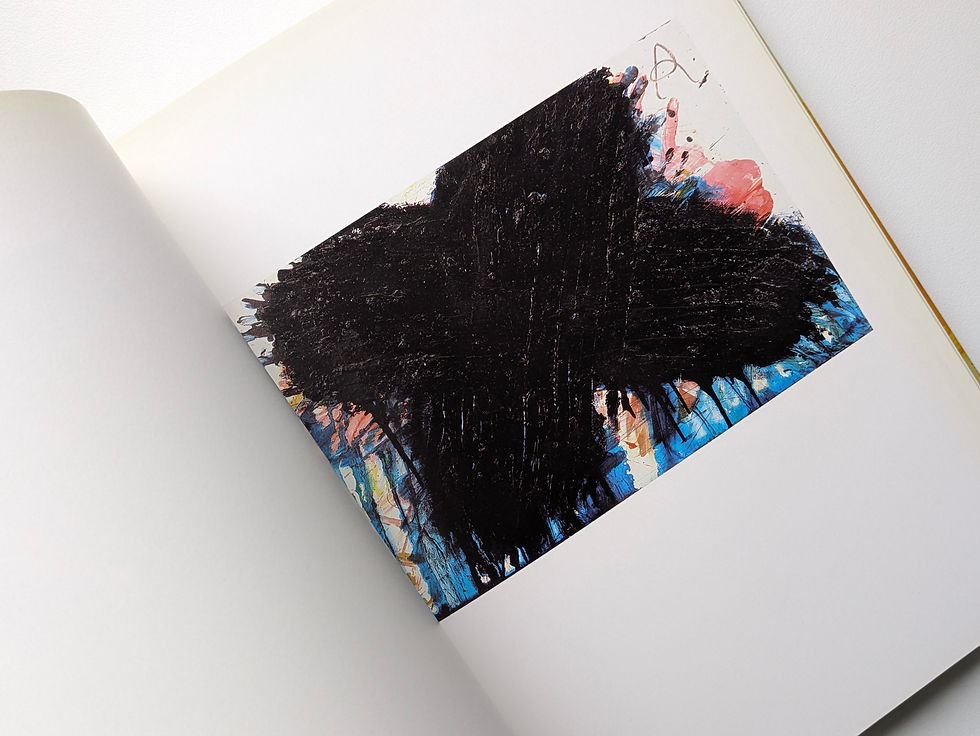 Thumbnail: ARNULF RAINER TOTENMASKEN HANDMALEREI