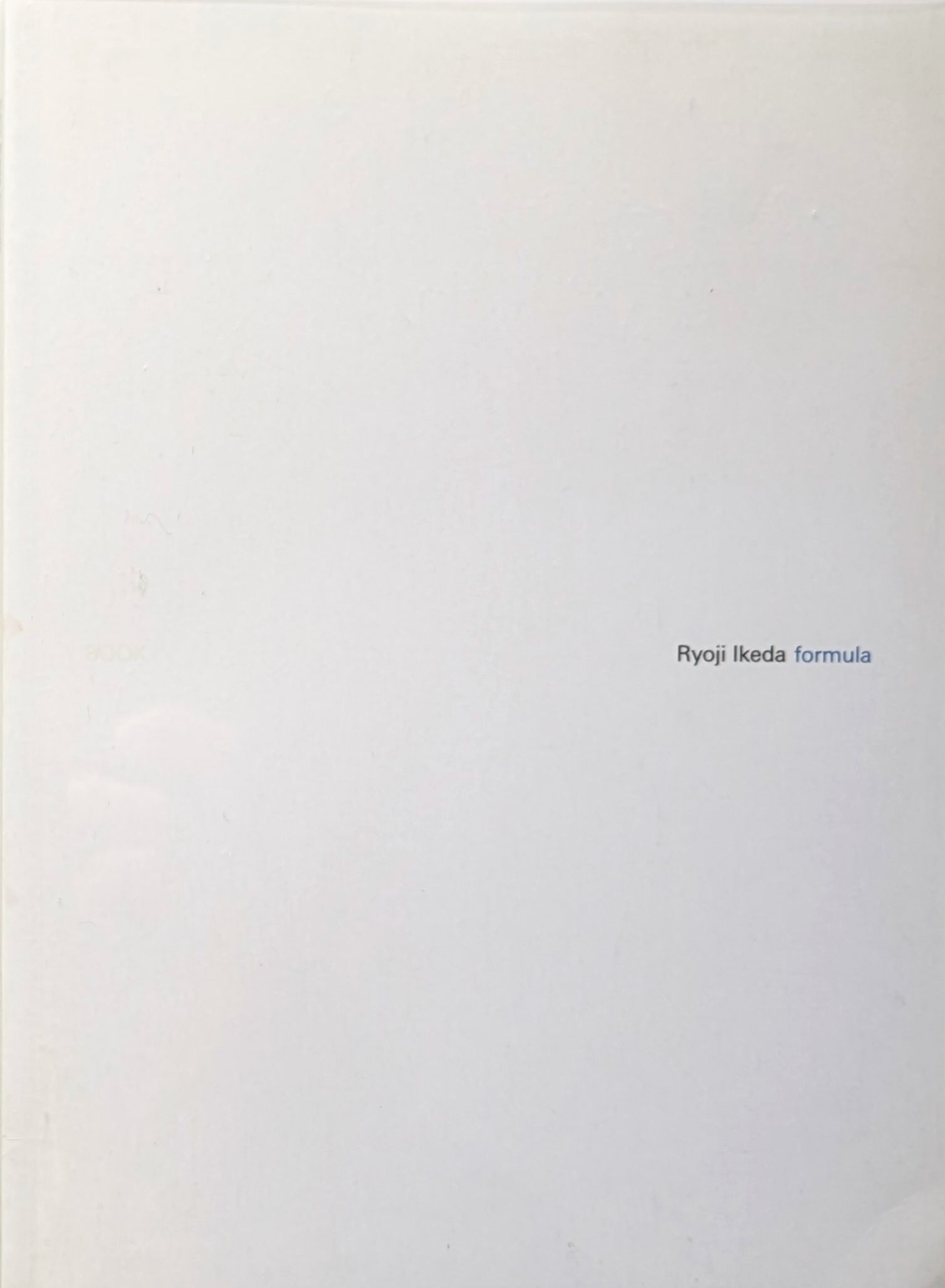 formula / Ryoji Ikeda