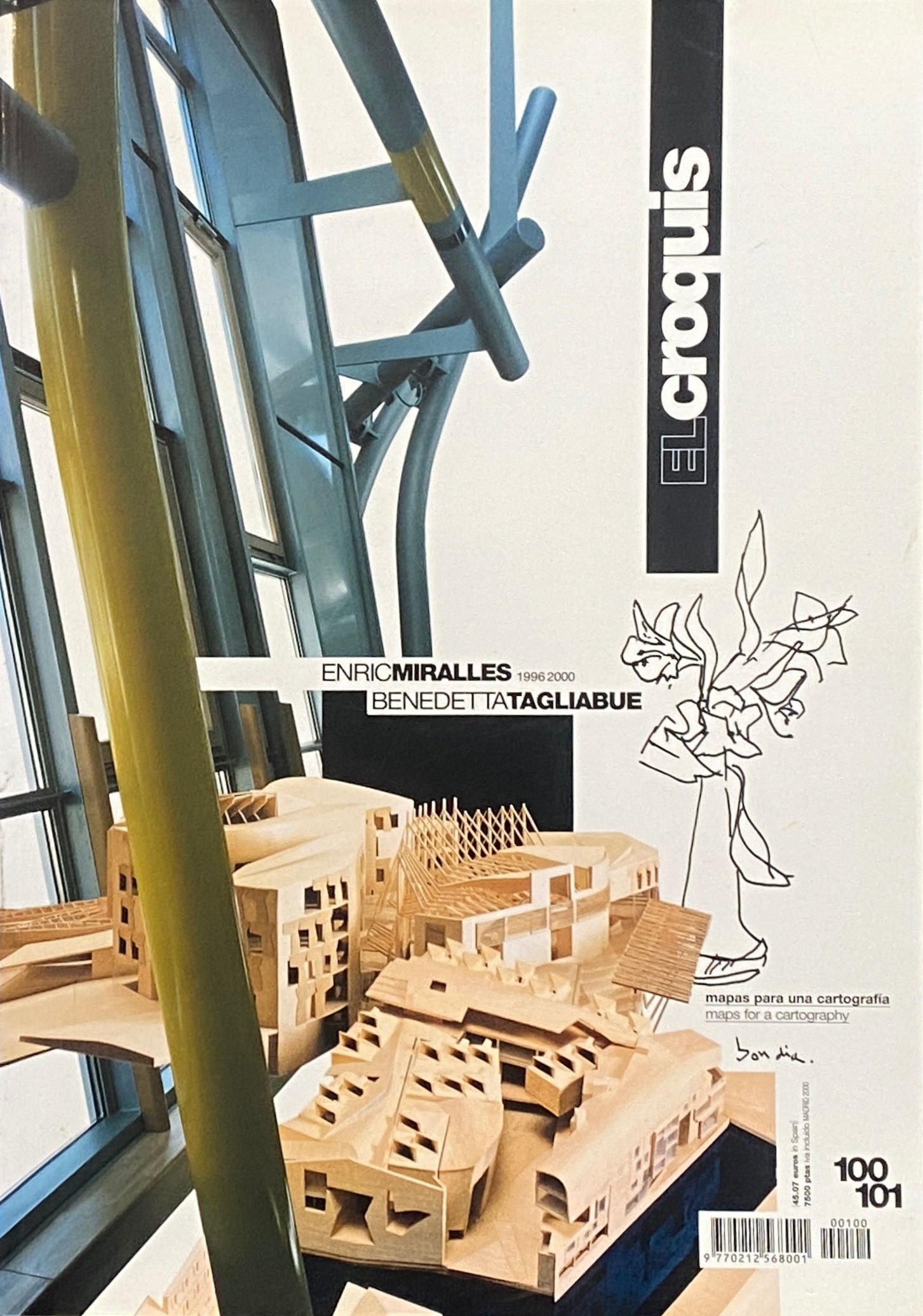 EL croquis 100/101 Enric Miralles  / Benedetta Tagliabue 1996-2000