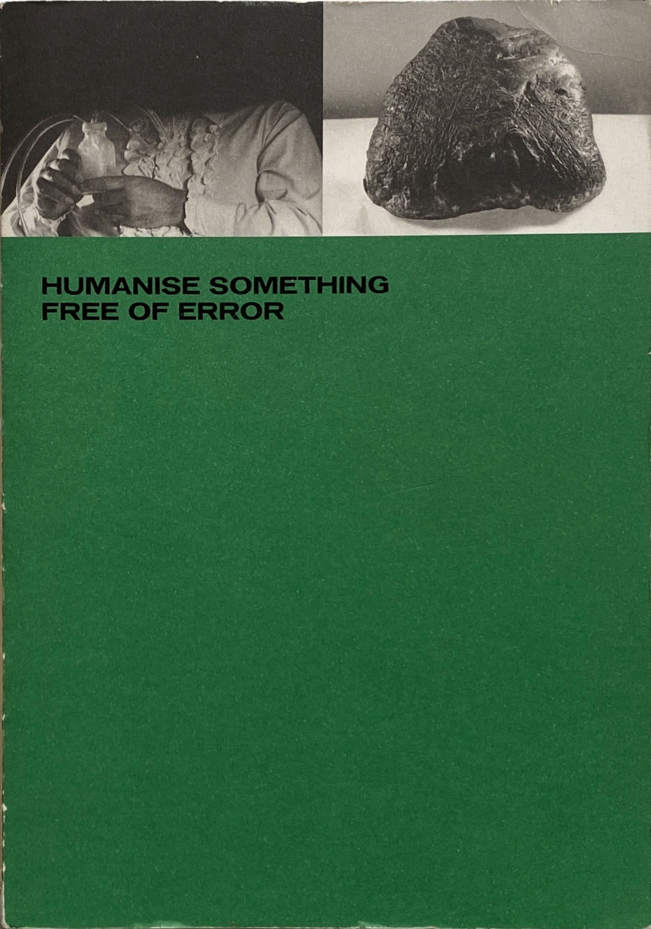 HUMANISE SOMETHING FREE OF ERROR / Sarah Piegay Espenon