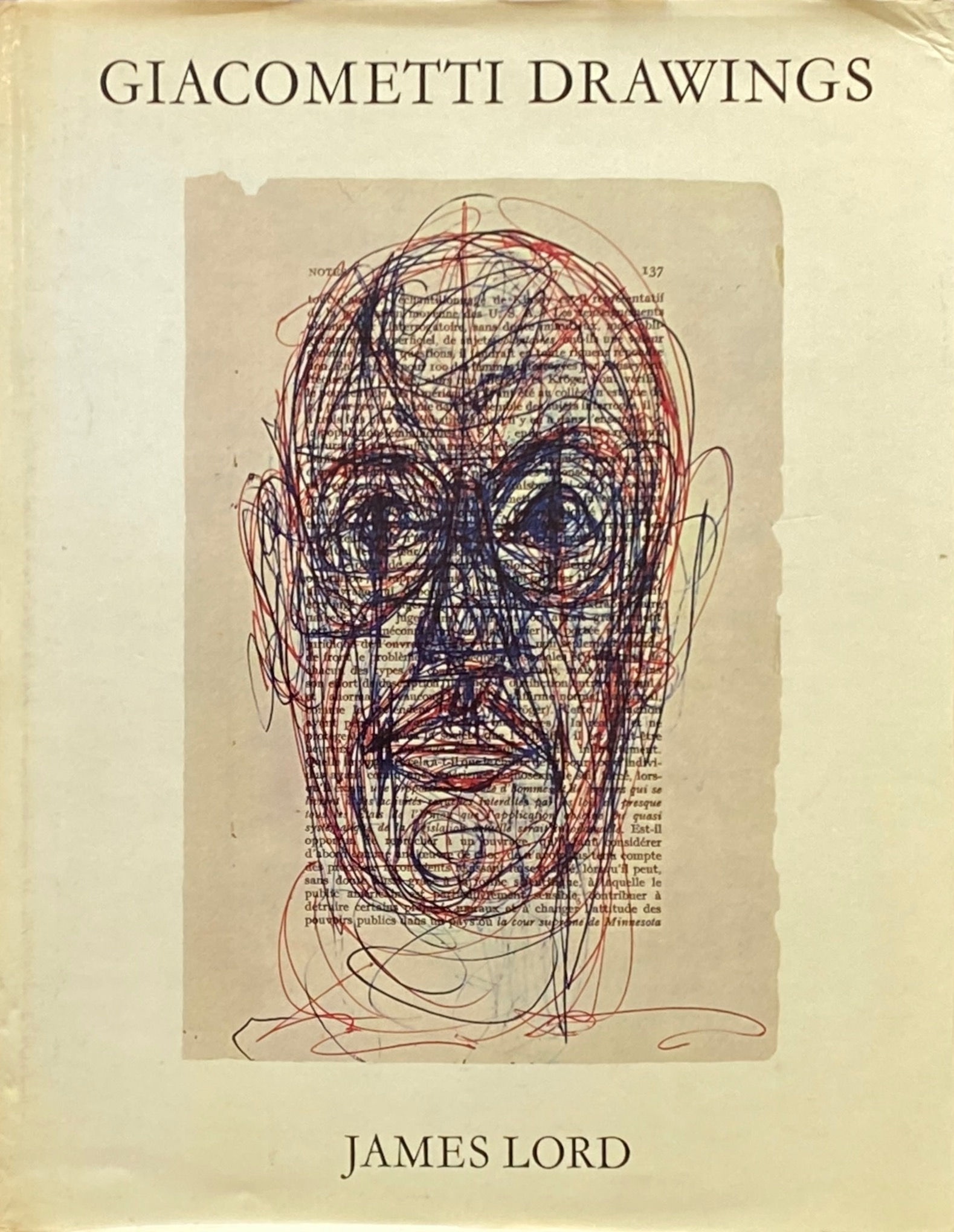 GIACOMETTI DRAWINGS / JAMES LORD