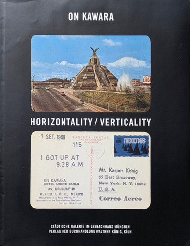 On Kawara Horizontality/Verticality 河原温 古書・古本 | Liebbooks |ON KAWARA HORIZONTALITY