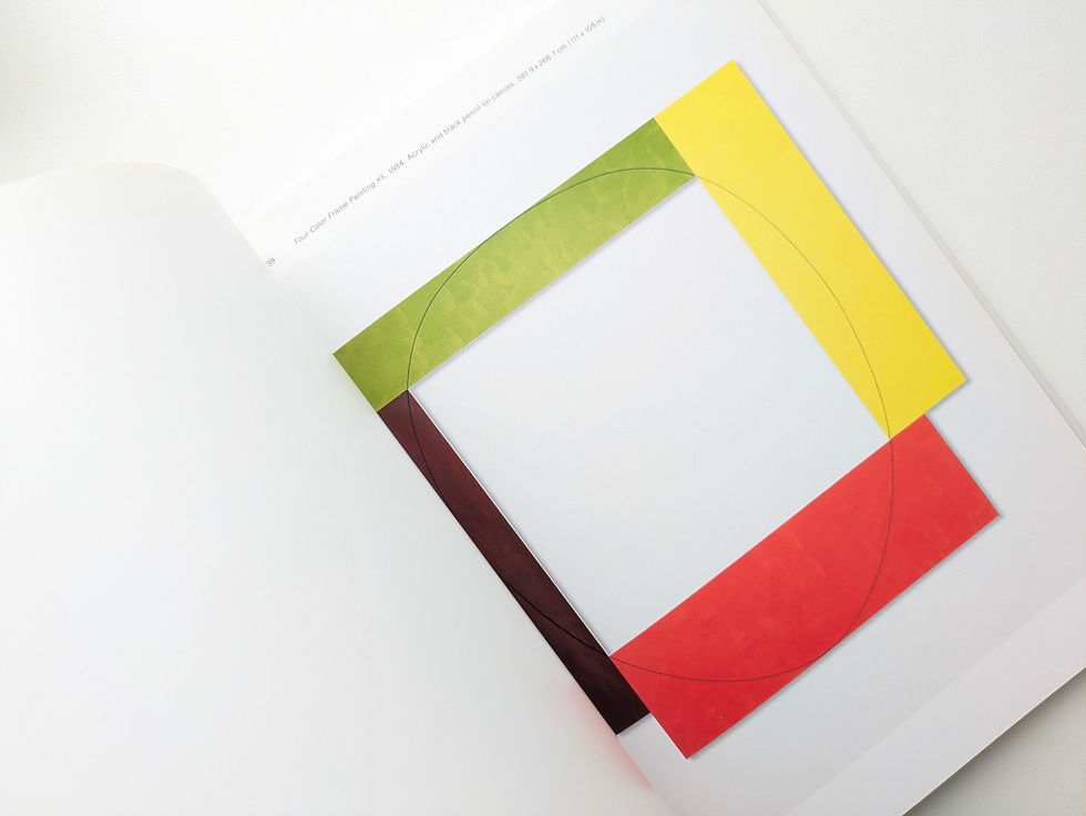 Thumbnail: Robert Mangold X, Plus and Frame Paintings