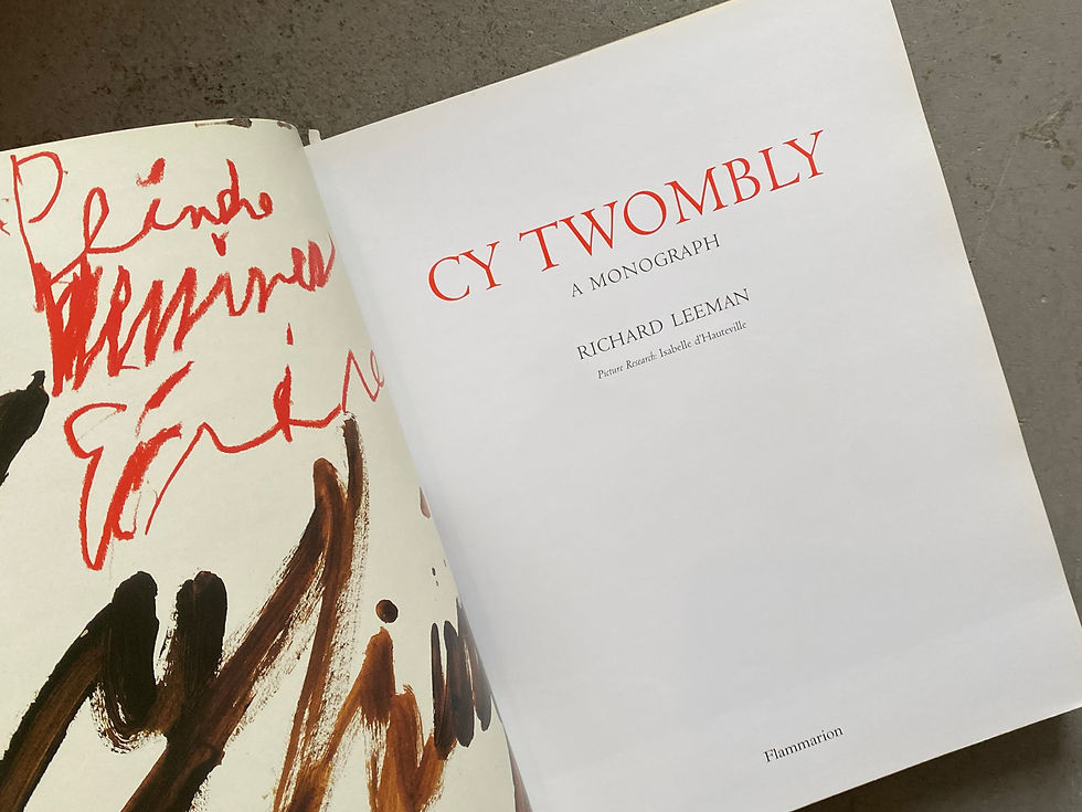 古書・古本 | Liebbooks |CY TWOMBLY A MONOGRAPH / RICHARD