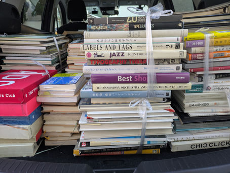 デザイン・写真集を出張買取させて頂きました。