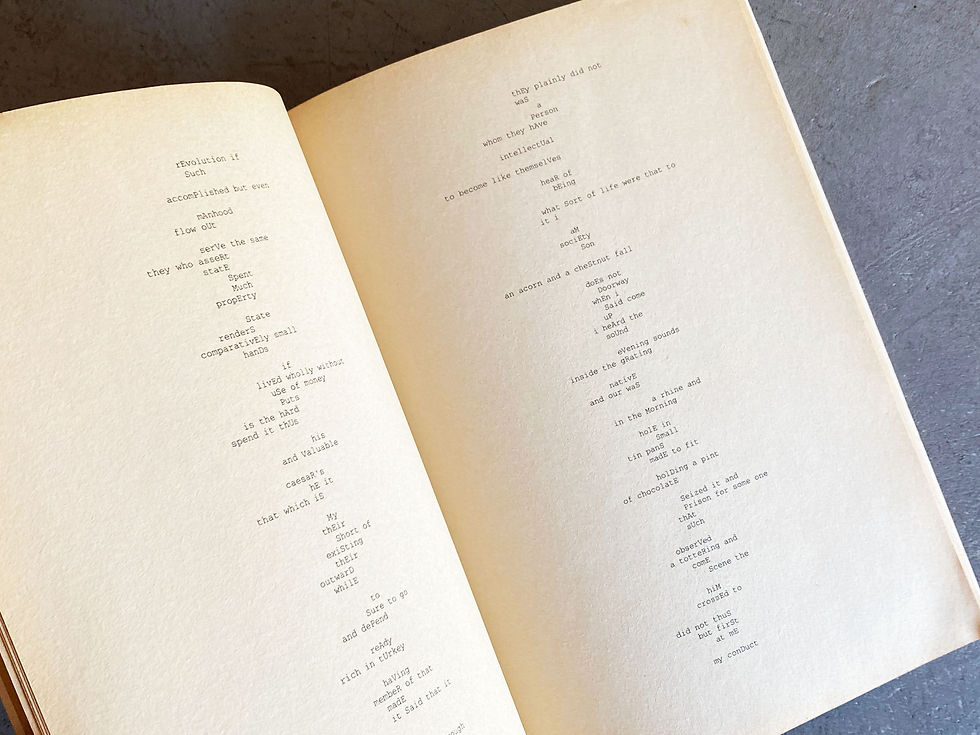 サムネイル： John Cage Sound Installation Writings through