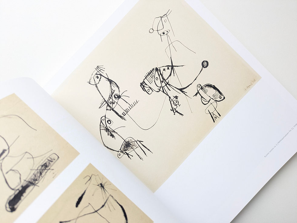 サムネイル： KAREL APPEL WERKE AUF PAPIER