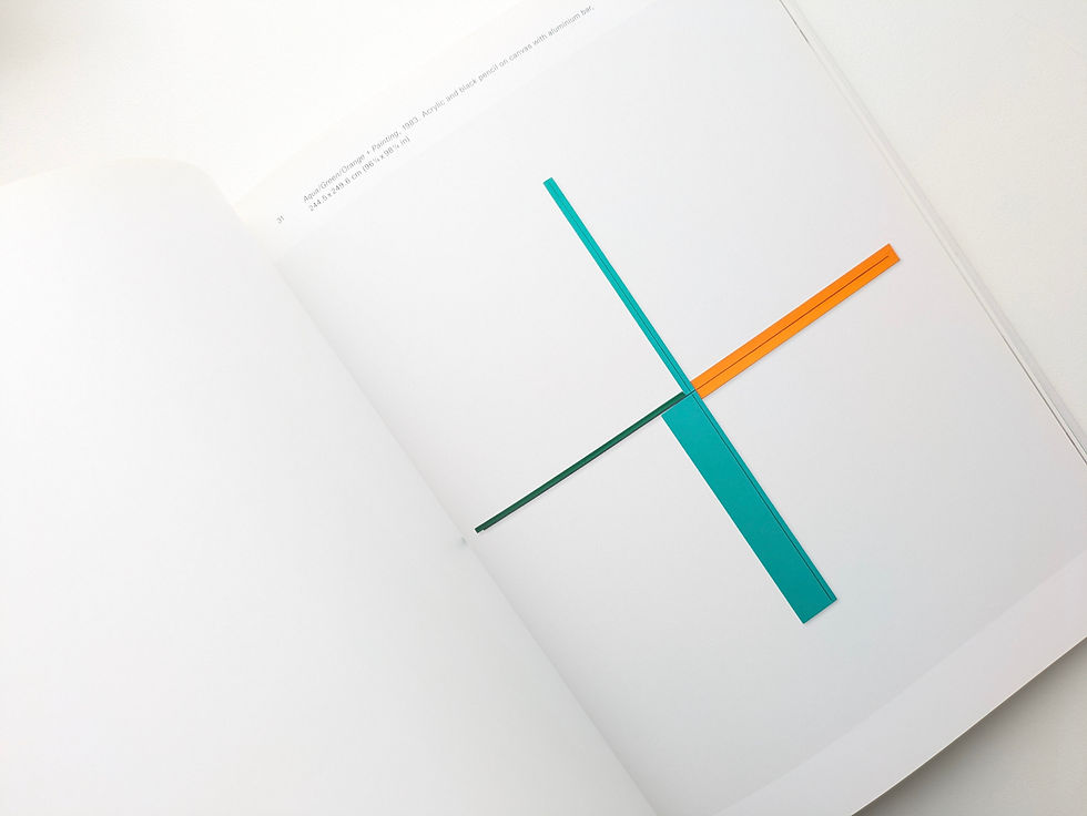 Thumbnail: Robert Mangold X, Plus and Frame Paintings