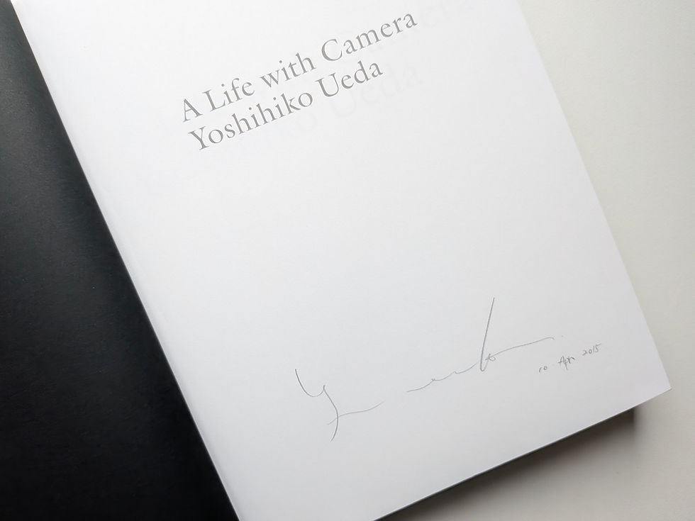 サムネイル： A Life with Camera / Yoshihiko Ueda [SIGNED]