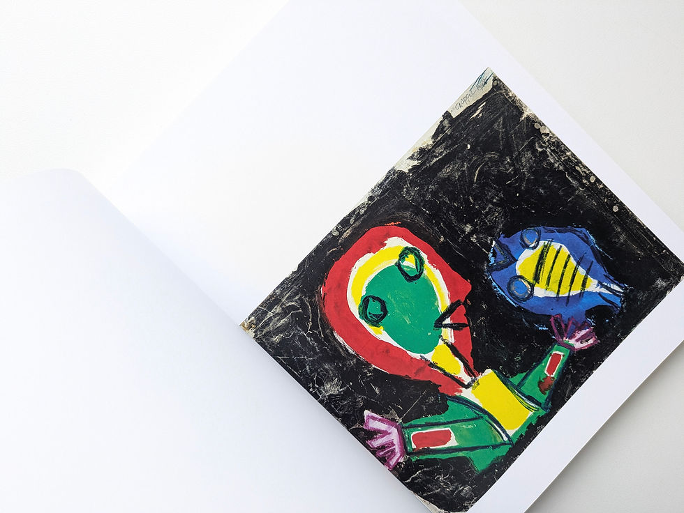 サムネイル： KAREL APPEL WERKE AUF PAPIER