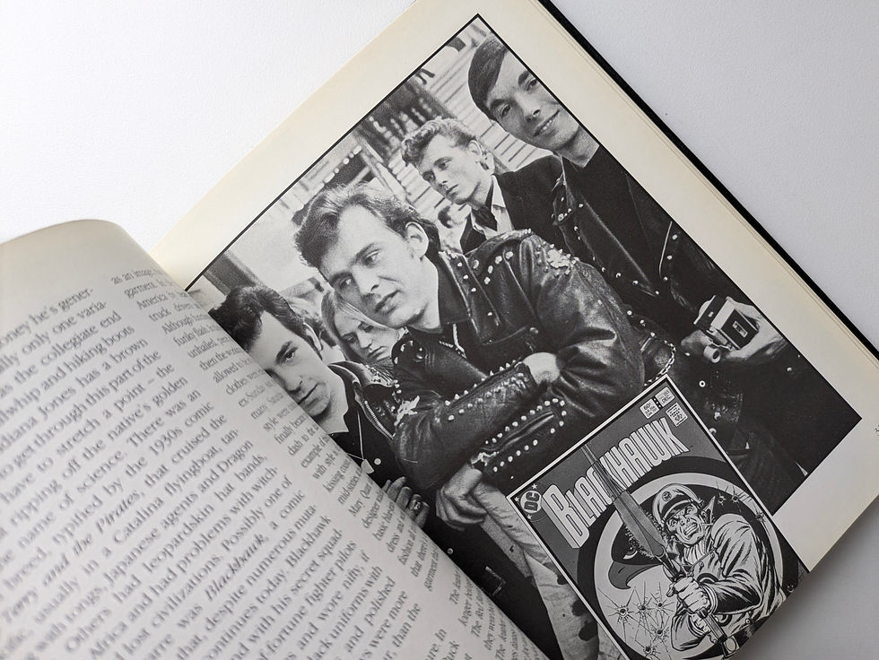 Thumbnail: THE BLACK LEATHER JACKET / Mick Farren