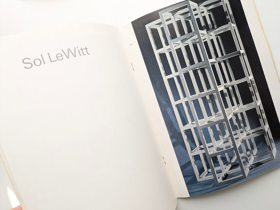 サムネイル： Carl Andre , Dan Flavin , Donald Judd , Sol Lewitt
