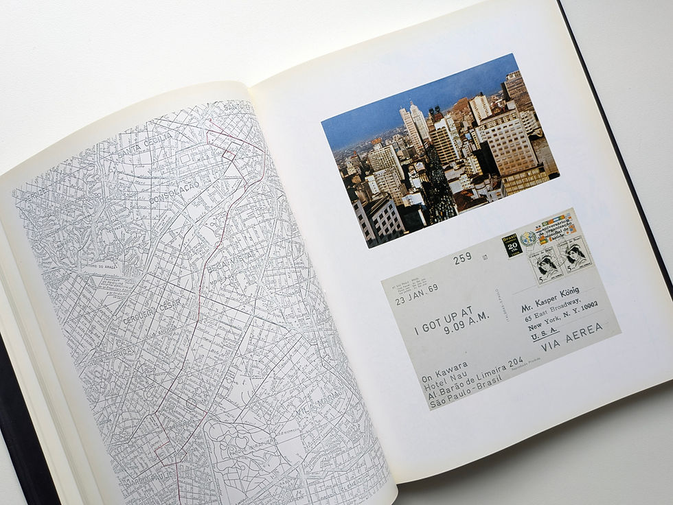 On Kawara Horizontality/Veality 河原温 On Kawara Horizontality/Verticality 河原温 ON KAWARA