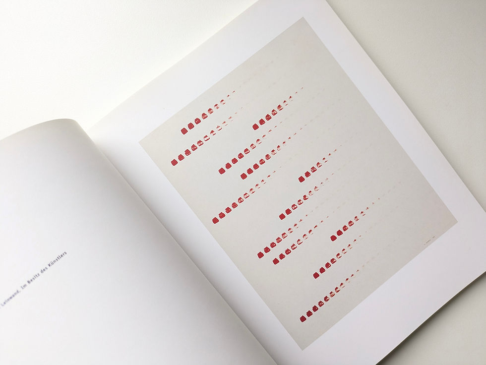 サムネイル： Lee Ufan Gemalde 1973 bis 2001 [SIGNED]